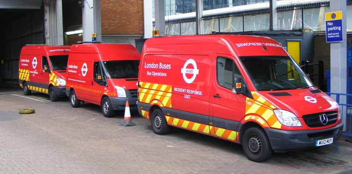 TfL Mercedes Incident Response unit 7296M